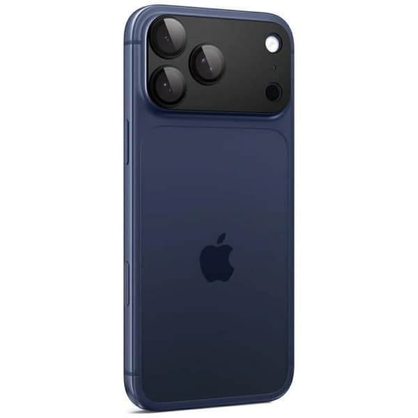 Spigen Glass tR EZ Fit Optik Pro XL 1-pack, svart - iPhone 17 Pro Max