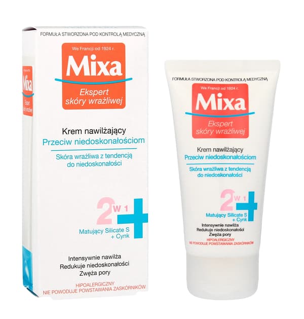 Mixa Ansiktskräm mot ojämnheter 2in1 50ml