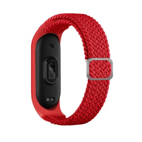 Beline Beline ranneke Mi Band 5/6 Tekstiili punainen/punainen