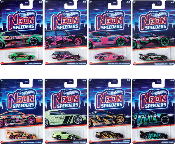 Bil Hot Wheels Neon Speeders 1:64