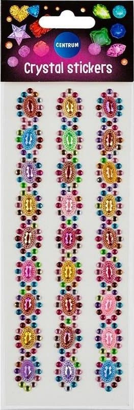 Koristetarrat Cristal mix 80962