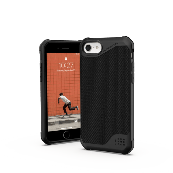 UAG Metropolis LT - skyddsfodral för iPhone SE 2/3G, iPhone 7/8 (kevlar-svart)