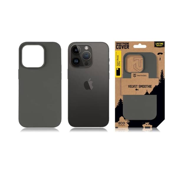 Taktiskt sammetssmoothie-fodral för Apple iPhone 14 Pro Bazooka
