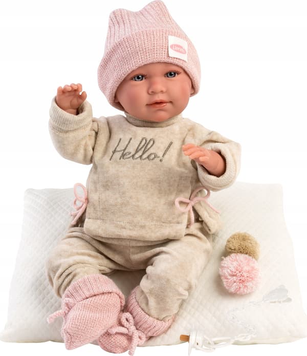 Babylukke Mimi med pude 42cm