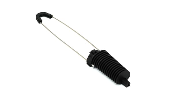 Iskunkestävä pidike 3kN, kaapeleille 3-7 mm, kaapeli 240 mm