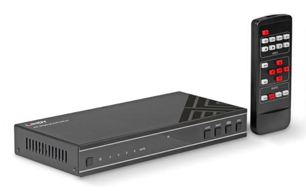 Lindy 4x1 HDMI 4K60 Multiview Sømløs Switch