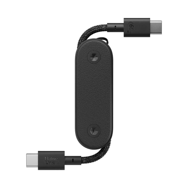 Kabel USB Native Union Native Union Pocket Cable (USB-C - USB-C), sort