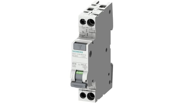 Siemens fejlstrømsafbryder 2P 4A C 0,03A type A 5SV1316-7KK04