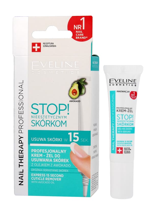 Eveline Cosmetics Nail Therapy Neglebåndsfjerner Neglebåndsfjerner Forberedelse 12ml