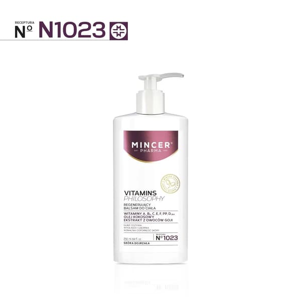 Mincer Vitamins Philosophy 1023 Body Lotion - 250ml