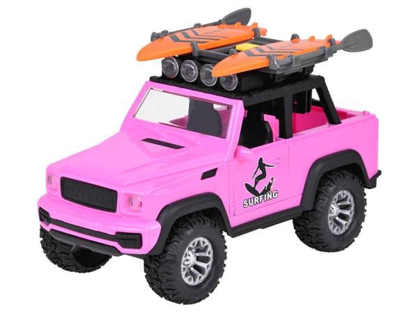 Pink off-road bil crossover surfbrætter lyde lys ZA5223