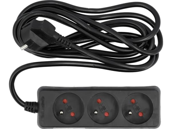 ELEKTRISK LØSNING /SORT/ 3G MED/U 3M