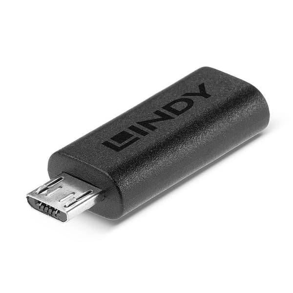 Lindy - USB-C-adapter - 24-stifts USB-C till Micro-USB typ B