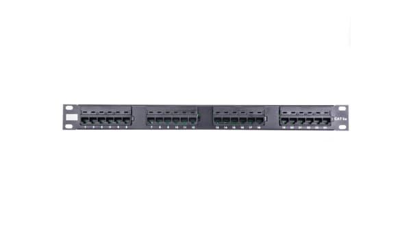 Patch Panel 19 tommer 24 Port cat 5e UTP 19-0011