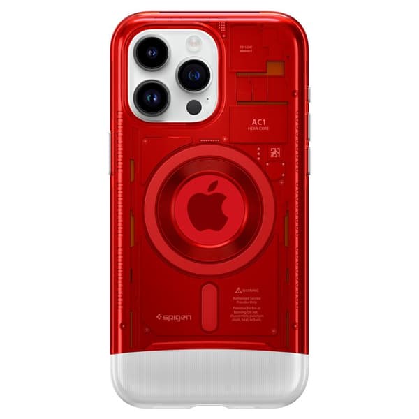 Spigen Classic C1 MagSafe, rubin - iPhone 15 Pro Max