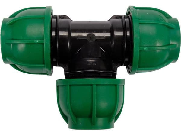 FLO PE RØRBØJNING 90gr. 32mm x 32mm TIL VANDINSTALLATIONER