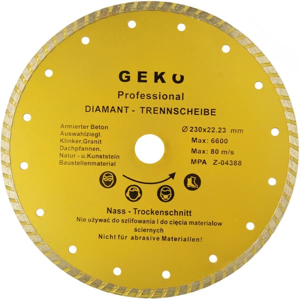 Skive diam.230mm turbo GEKO PROFI (25)