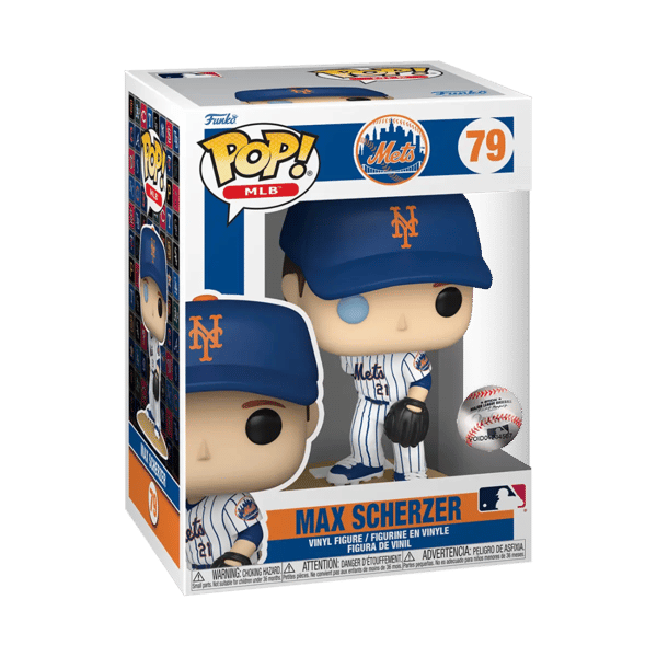 FUNKO POP MLB: METS - MAX SCHERZER (HJEMMETRØJE)