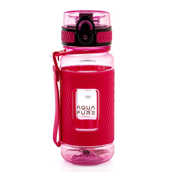 Vesipullo Aqua Pure 400ml neonoranssi ASTRA