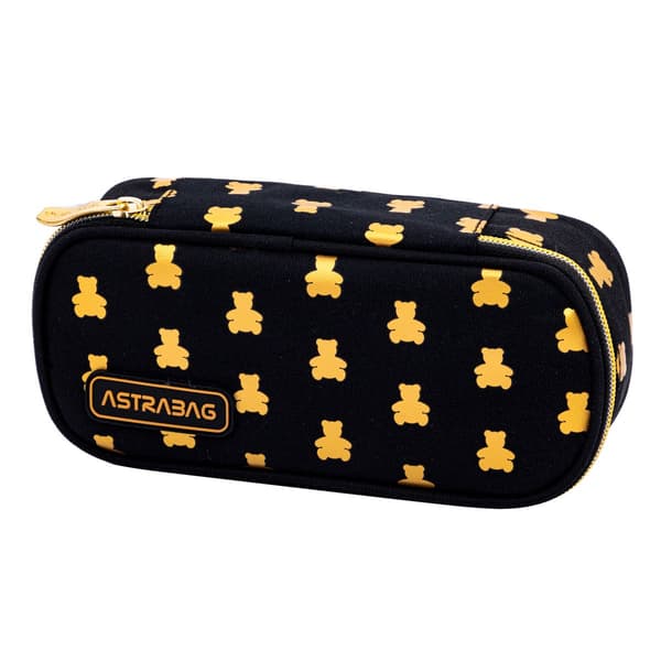 Yksiosainen penaali Astrabag Golden Teddy AC6