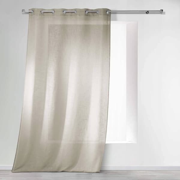 Douceur d`Interieur HALTONA gardin med ringe, 140 x 280 cm