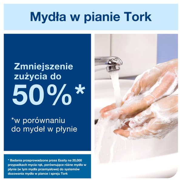 Tork Tork - Mild skumtvål, oparfymerad - 1 l