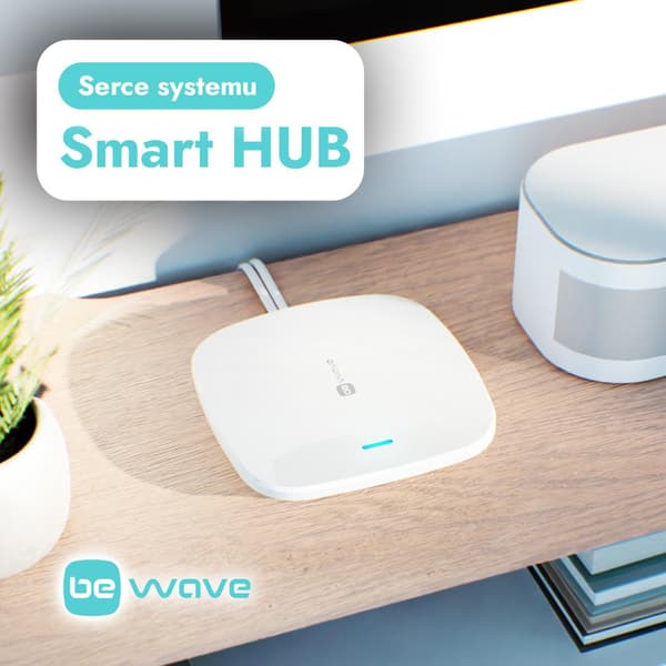 SATEL BE WAVE SYSTEMSTYRNING MED GSM SMART HUB PLUS-MODUL
