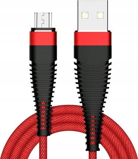 Vega REDIX USB-kabel MICRO USB QC 3.0 FLÄTAD FÖRSTÄRKT 3.1A 1M NYLON