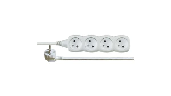 Prelooser 2m 4-osainen valkoinen 3x1 mm2 P0412
