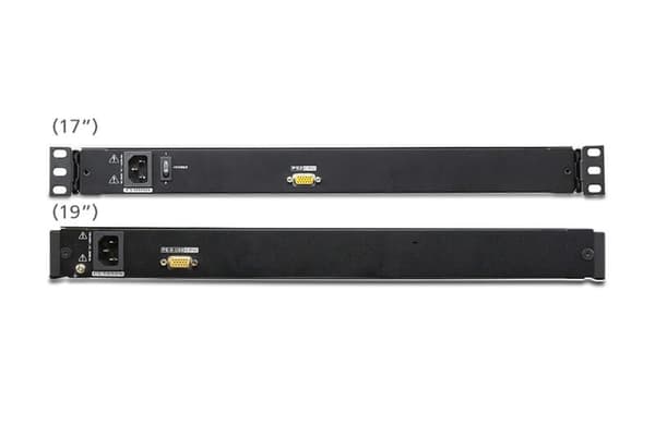 PS/2 VGA 17\" LCD-konsoli