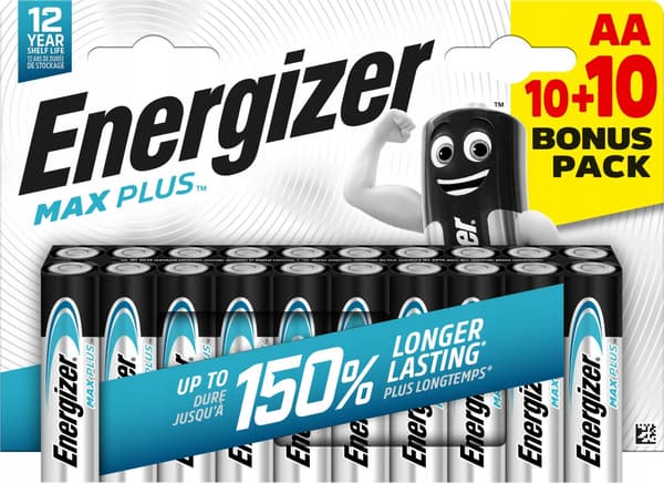 LR6 20BL ENERGIZER MAX PLUS