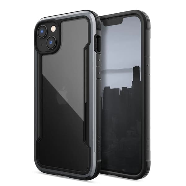 Raptic X-Doria Shield Case iPhone 14 panssaroitu kuori musta