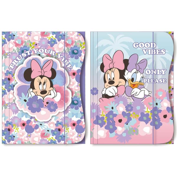 Mappe med elastik A4 Minnie Mouse