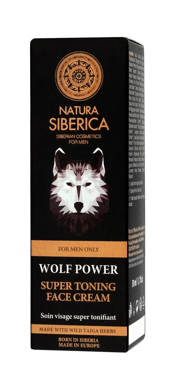 Natura Siberica Men Sila Wilka Uppstramande Ansiktskräm 50 ml