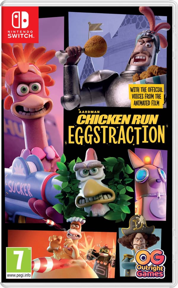 Flykten från hönsgården: Äggstraktion (Nintendo Switch)