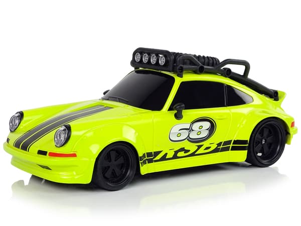 Urheiluauto 1:18 vihreä