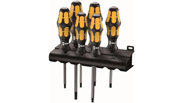 WERA 977/6 TORX Kraftform Wera skruvmejselsats