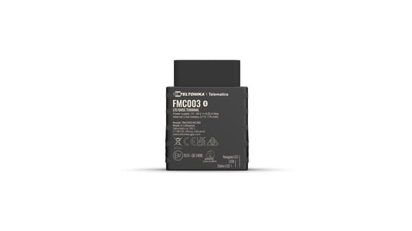 Teltonika Telematics 4G Bluetooth OBD GPS Tracker, verdensomspændende marked