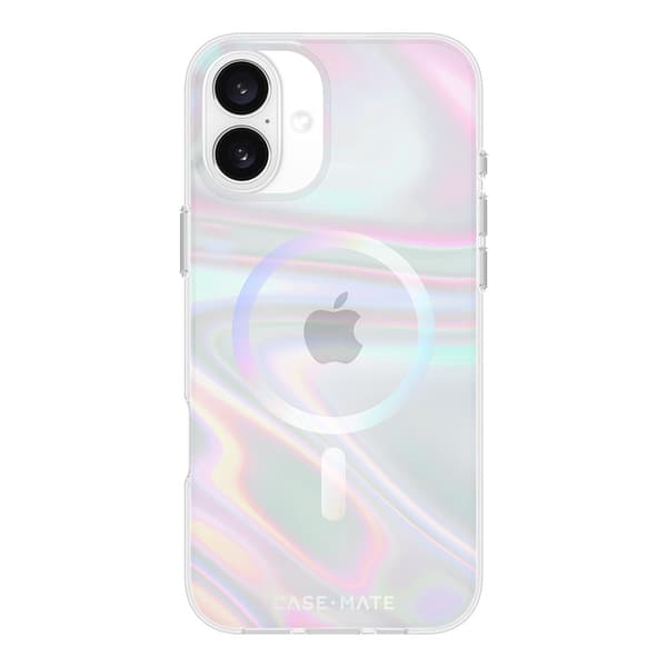 Case Mate Soap Bubble - Iridescent, magsafe - iPhone 16 Plus