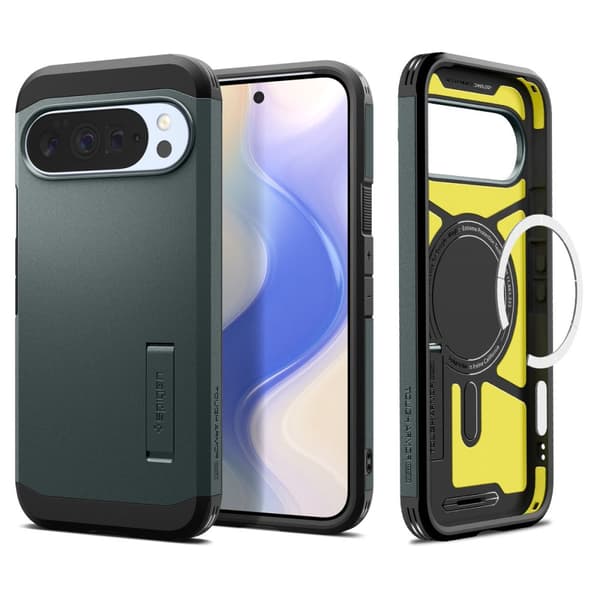 Spigen Tough Armor MagSafe, abyss green - Google Pixel 10 Pro XL
