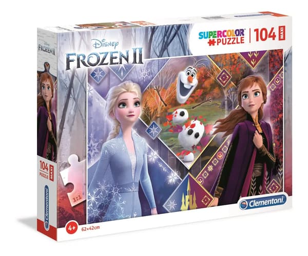 Puslespil 104 Maxi Super Color Frozen 2
