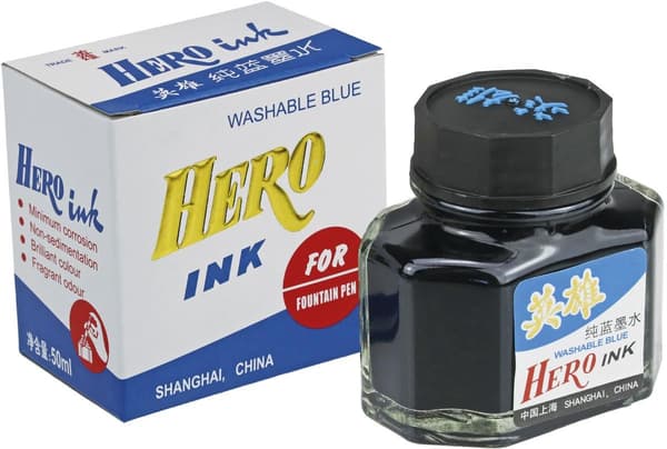 Hero blæk 59ml blå