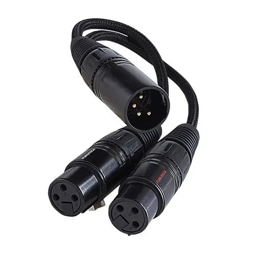 Kabel Furutech ADL XLR - XLR x2 0.1m sort