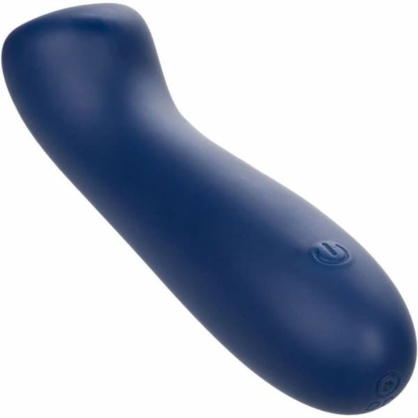 CalExotics Cashmere Satin G Blå Fleksibel Silikone Massager 15,25 cm
