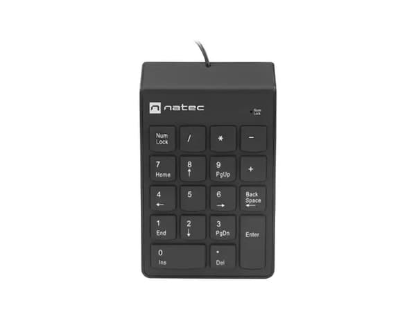 NATEC GOBY 2 NUMERISK USB-TASTATUR SORT