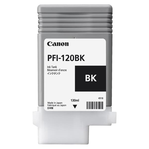 Canon blækpatron PFI-120 BK - Sort