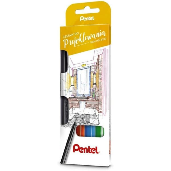 Sigh Pen 4 färger PENTEL