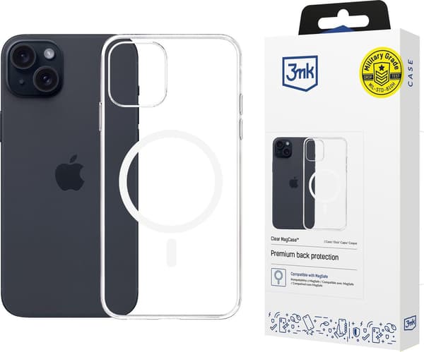 3MK Clear MagCase iPhone 15
