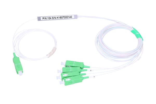 PLC Splitter 1:4 SC/APC 900UM 1M