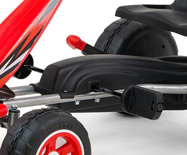 Trampbilsgokart Viper Röd 3126 Milly Mally